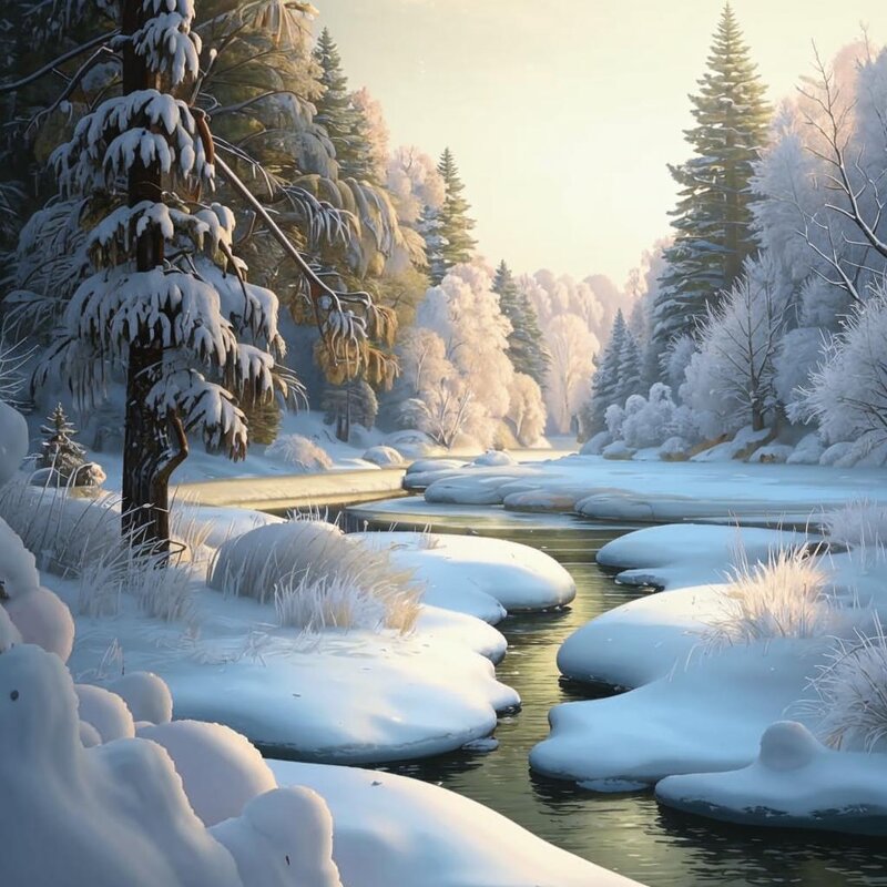 Зимний пейзаж - Наталья ***