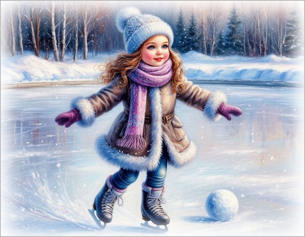 Зимнее забавы ... - Валентина Надсон