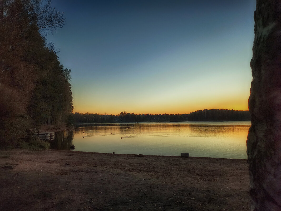 Разлив реки Чёрной. Вечерело. - Лилия *