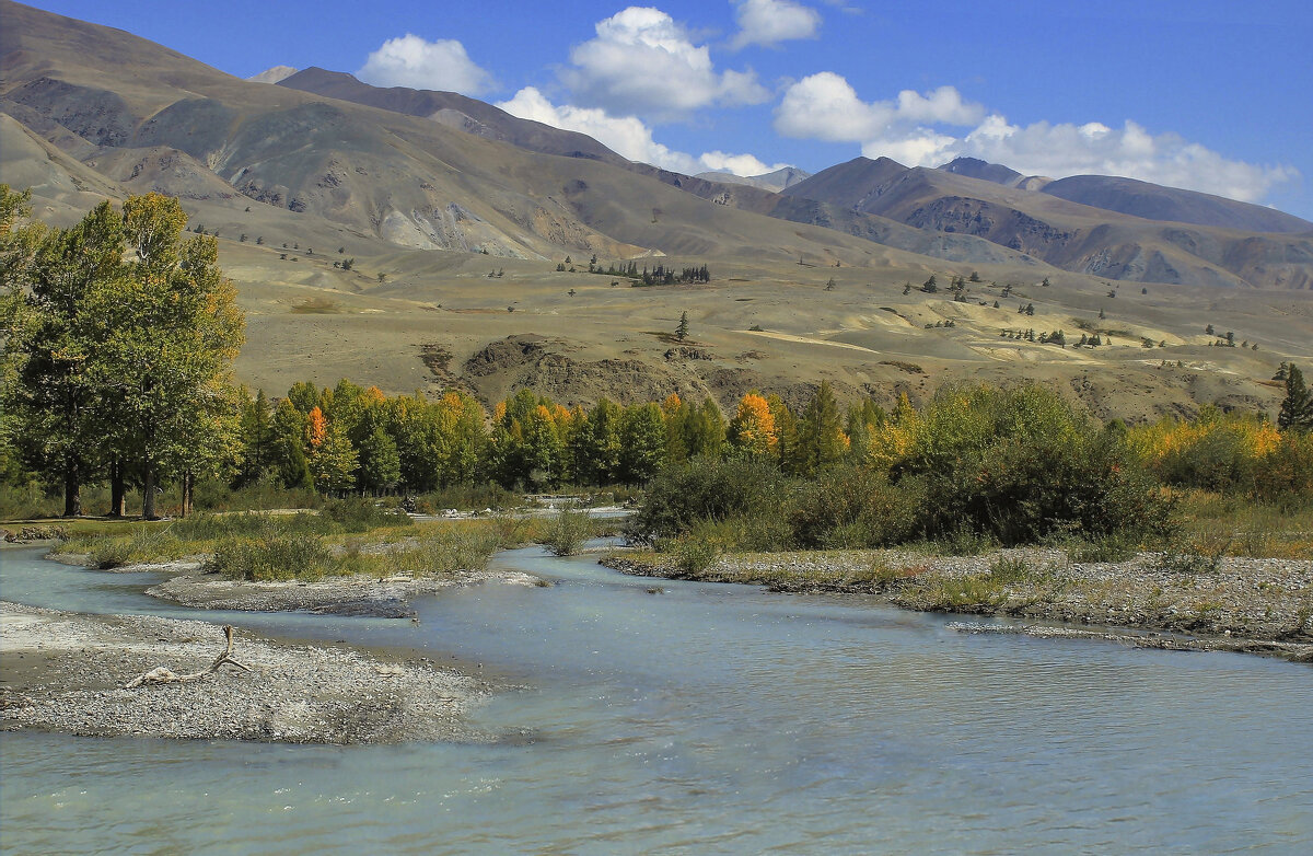 Урочище Кызыл -Чин рядом с  цветными горами ( Марсом ) - елена беликова