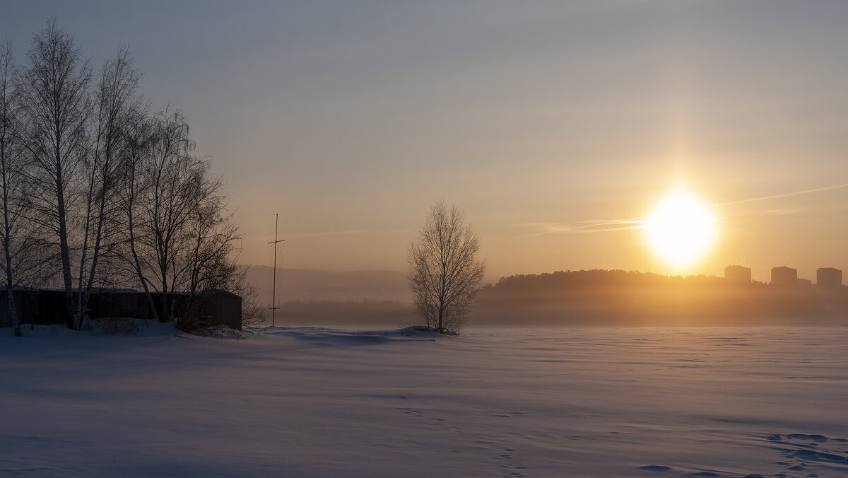 Морозное утро. - Вадим Басов