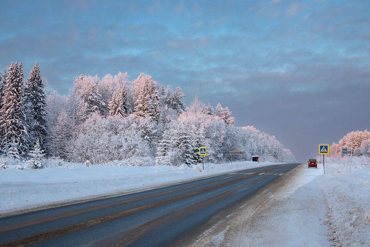 Зимняя дорога. - Андрей Дурапов