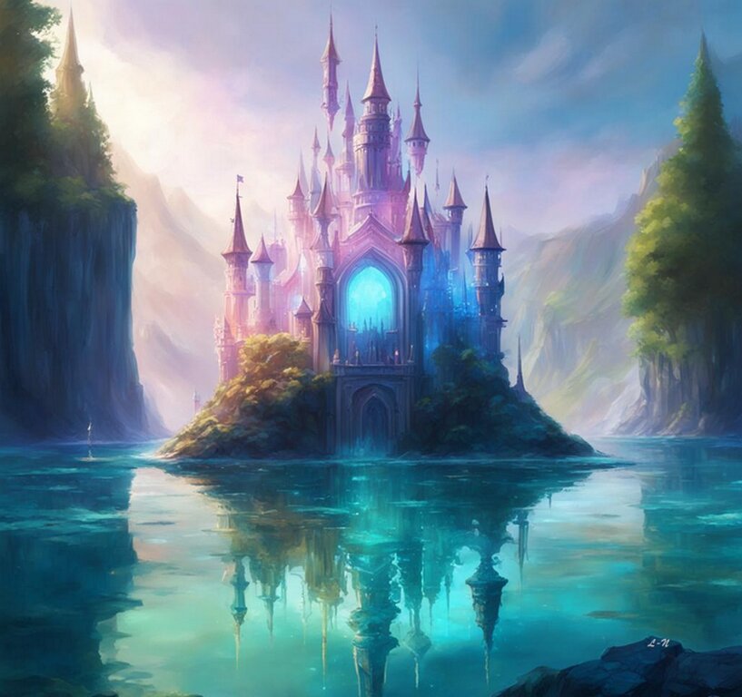 хрустальный замок. - Mila 