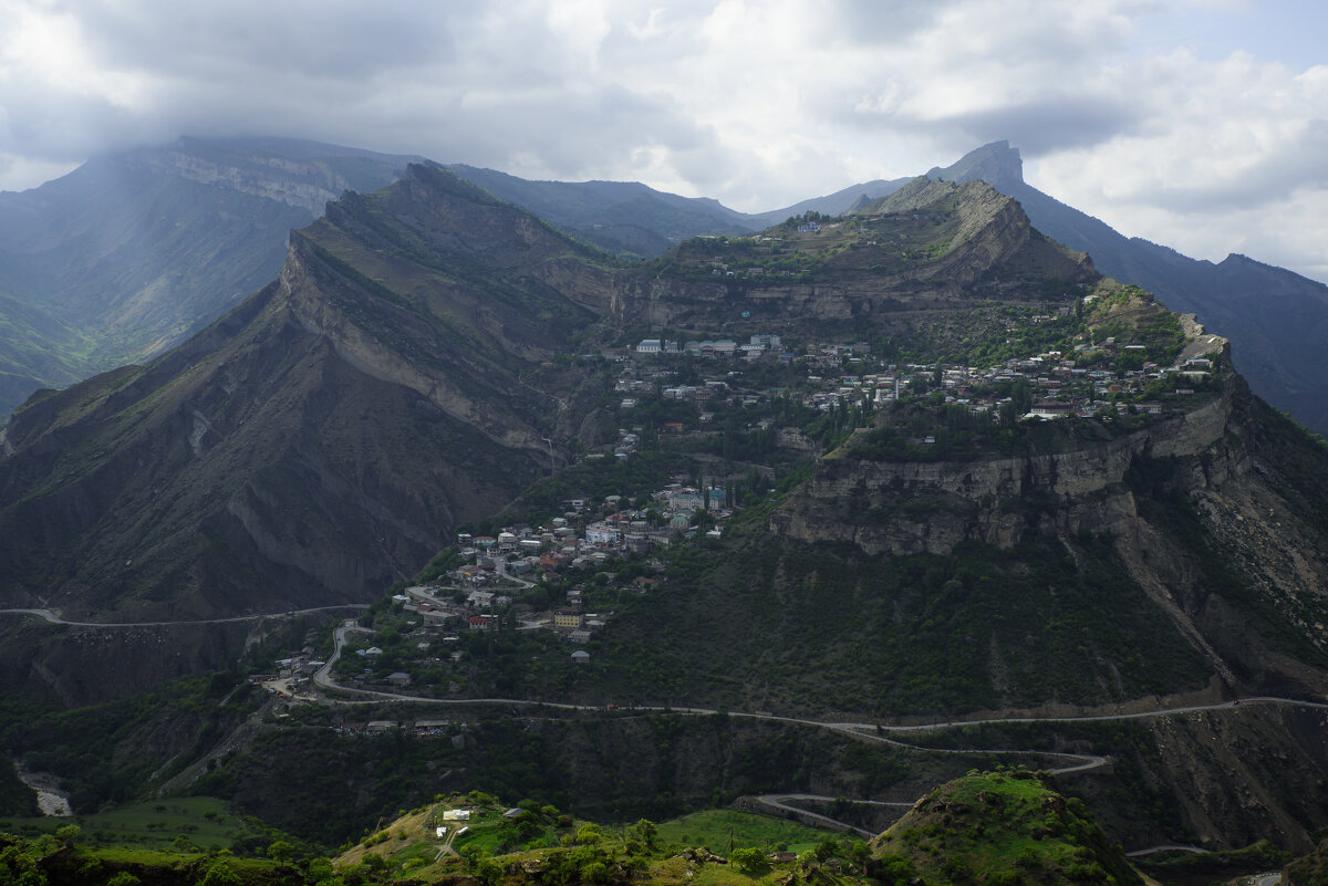 Аул Гуниб в Дагестане - Сергей Сабешкин