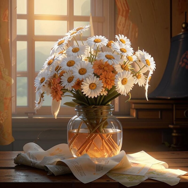 Букет ромашек - Наталья ***