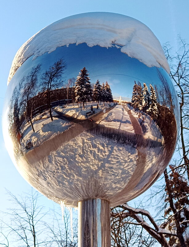 Зимний пейзаж - Леонид Иванчук