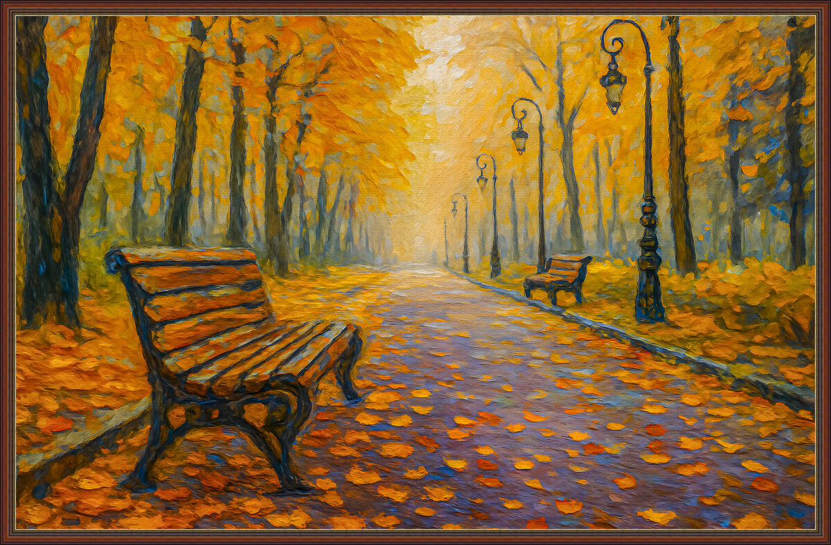 Осень в парке - Aleksey Afonin