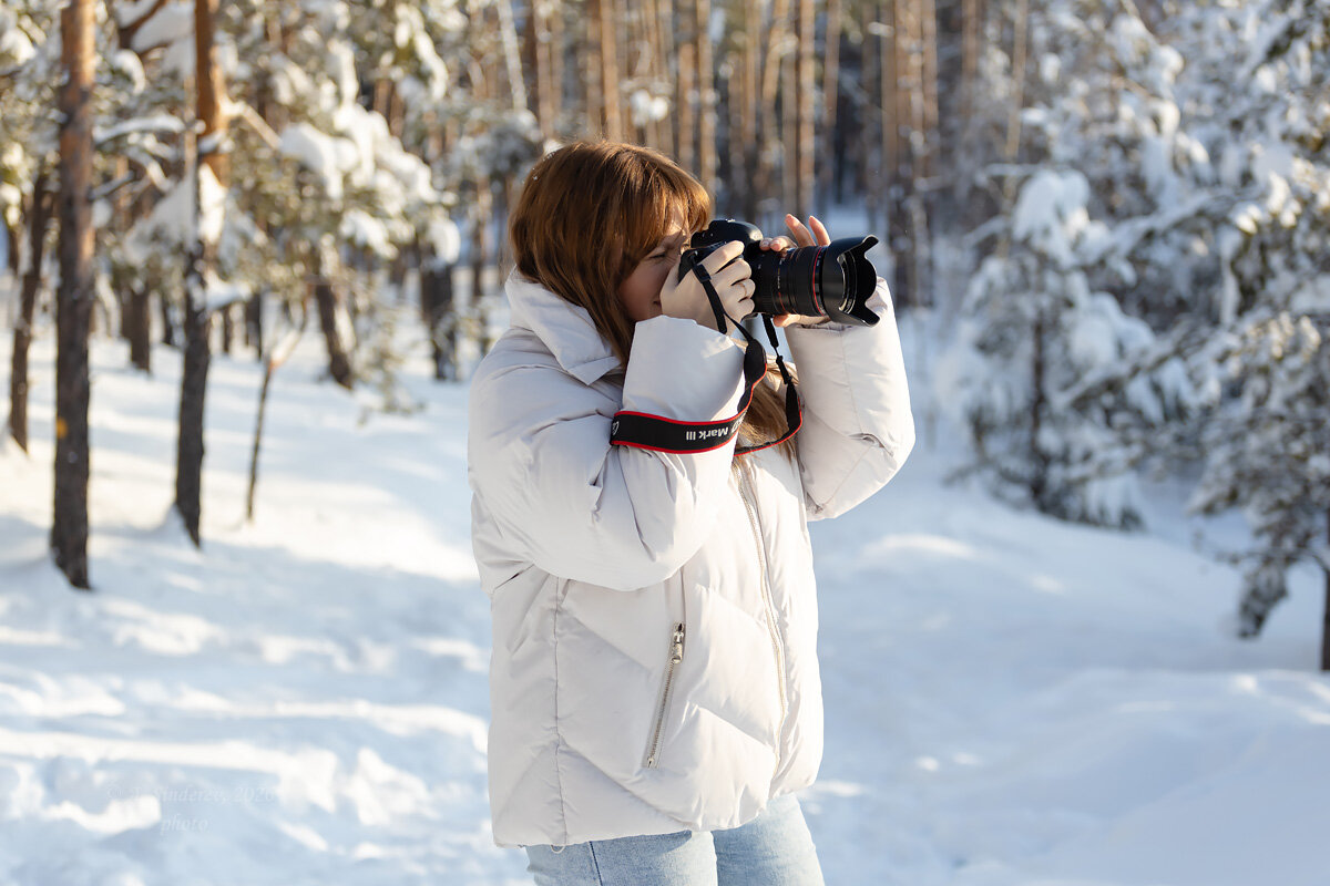 Начинающий фотограф на природе - Александр Синдерёв