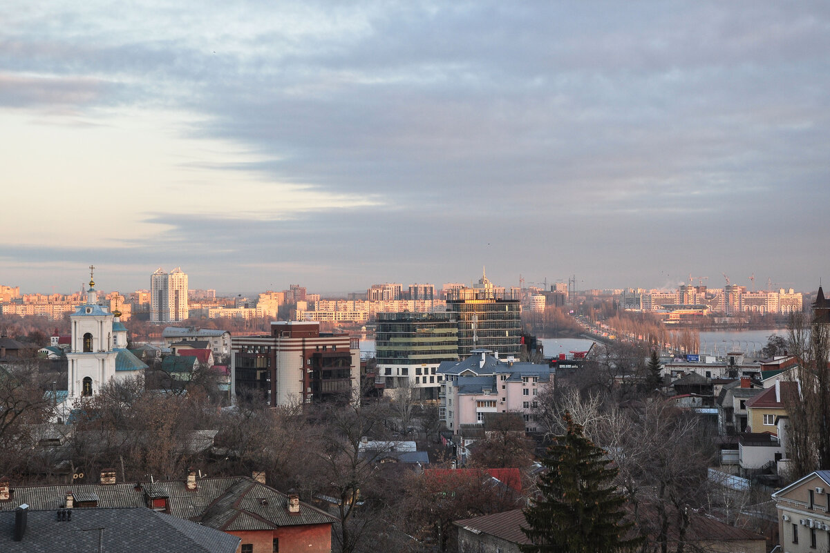 Вид на город с Площади Победы - Татьяна Машошина