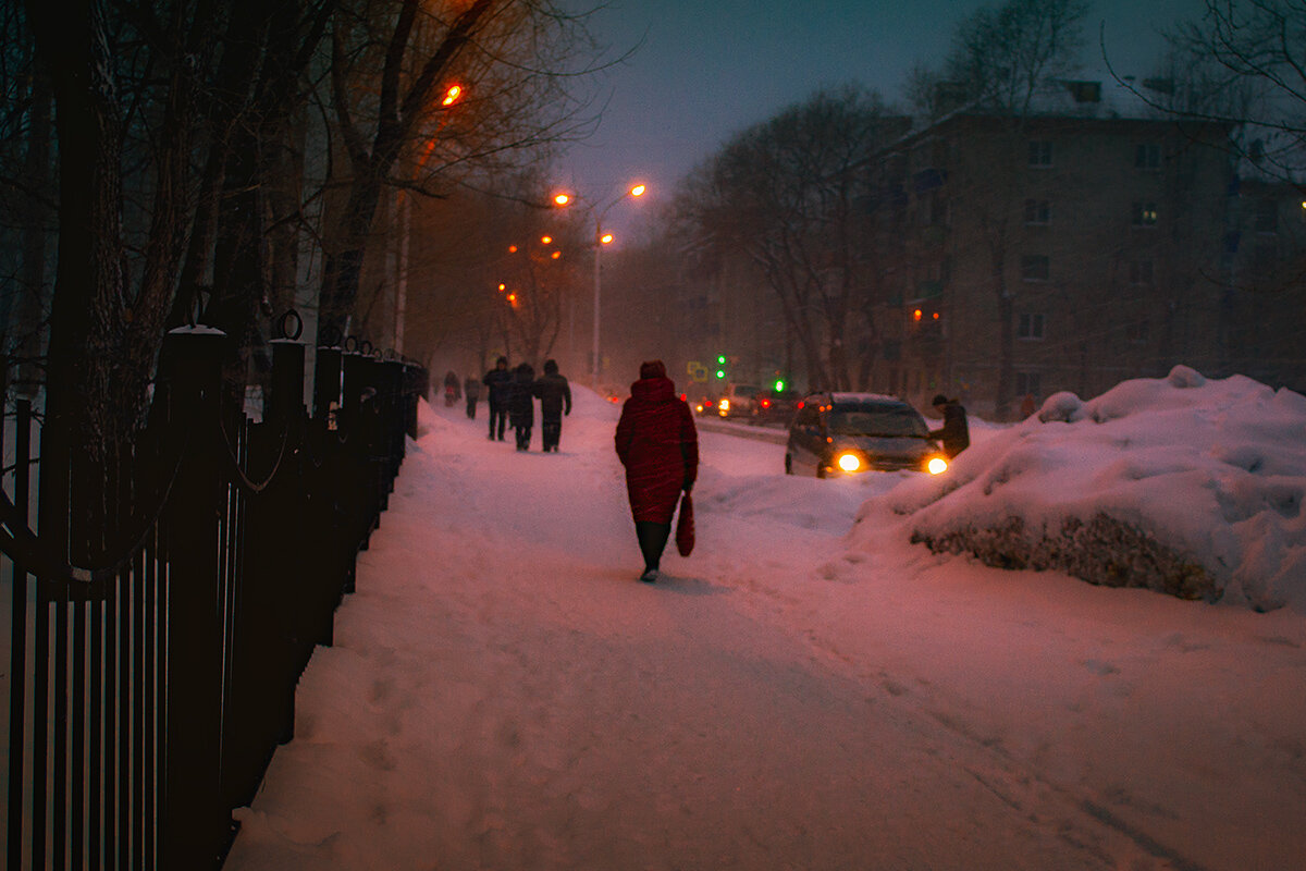 Январские сумерки - Людмила Фил
