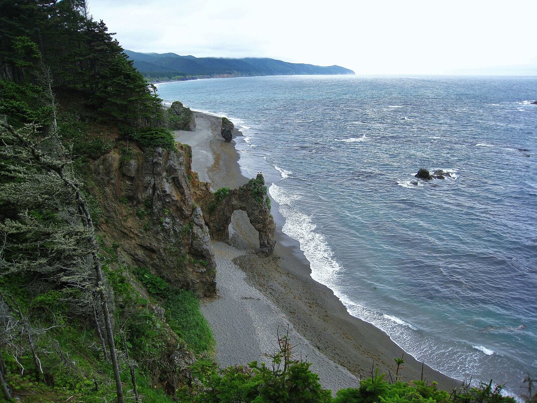 Каменная арка у мыса Птичий. - unix (Илья Утропов)