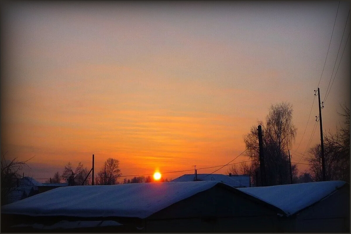 Вечерний закат солнца ... - Валентина Надсон
