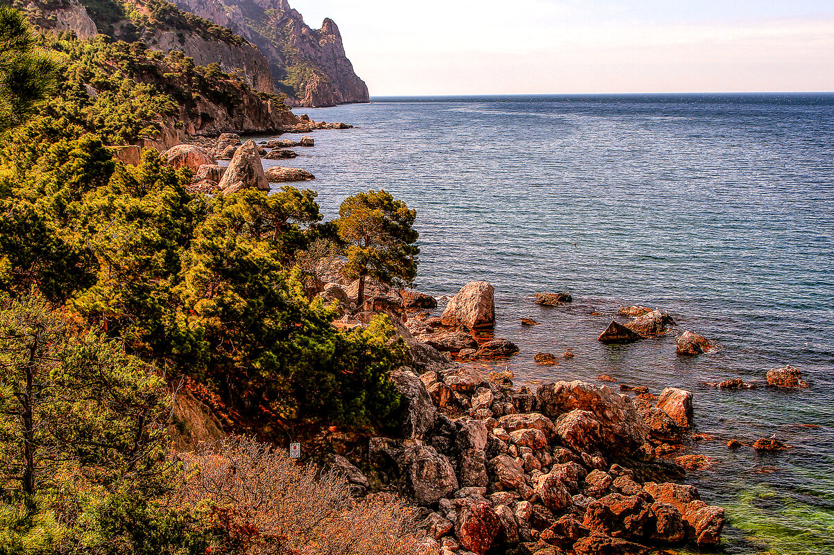 Балаклавское побережье. - Сергей Воротников Балаклавское побережье. - Сергей Воротников