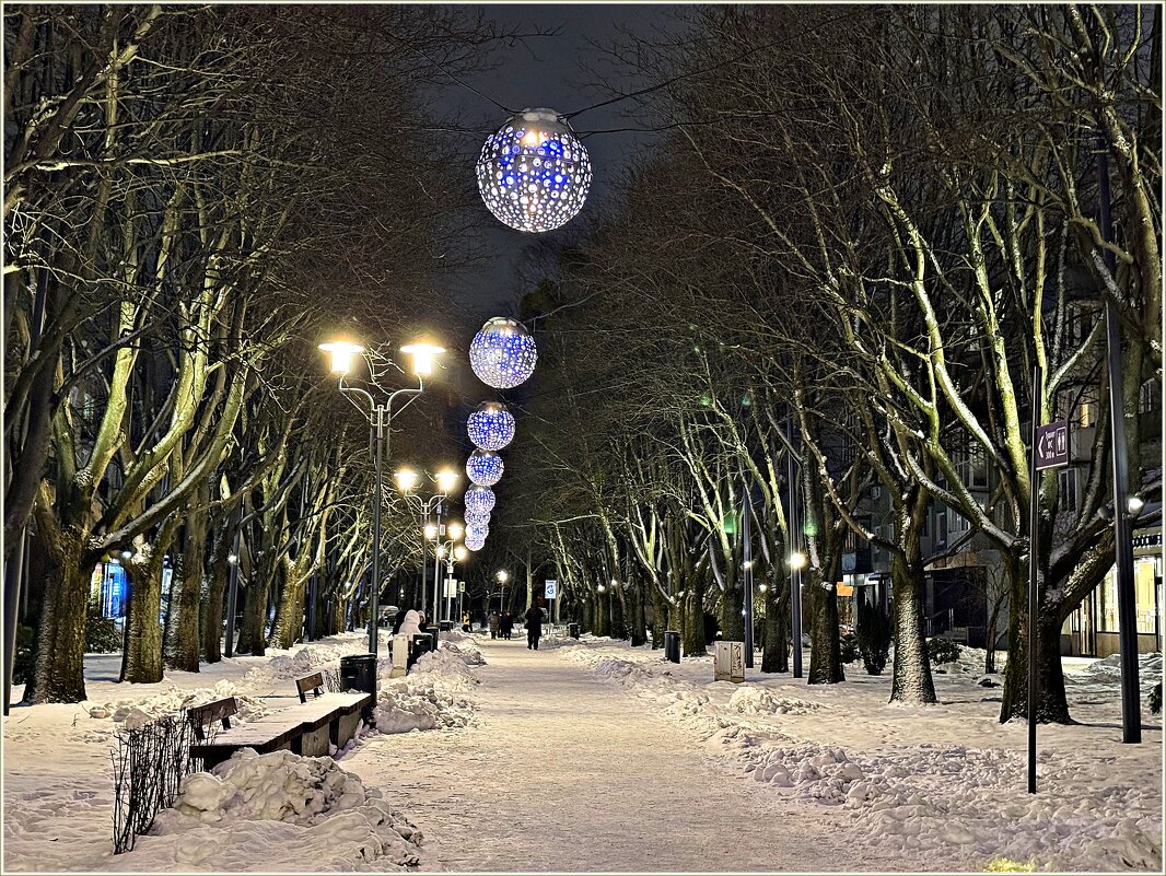 Зимние аллейки. - Валерия Комова Зимние аллейки. - Валерия Комова