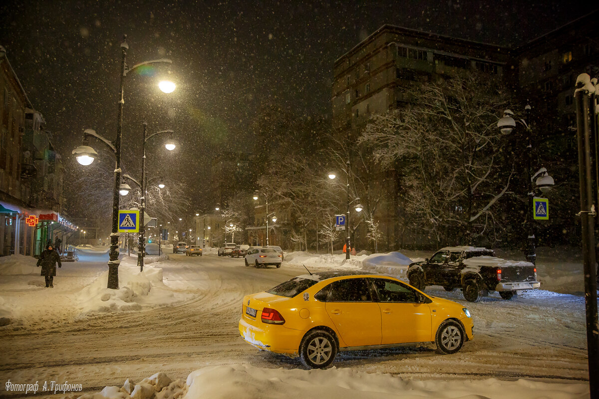 Снегопад в городе - Алексей Трифонов