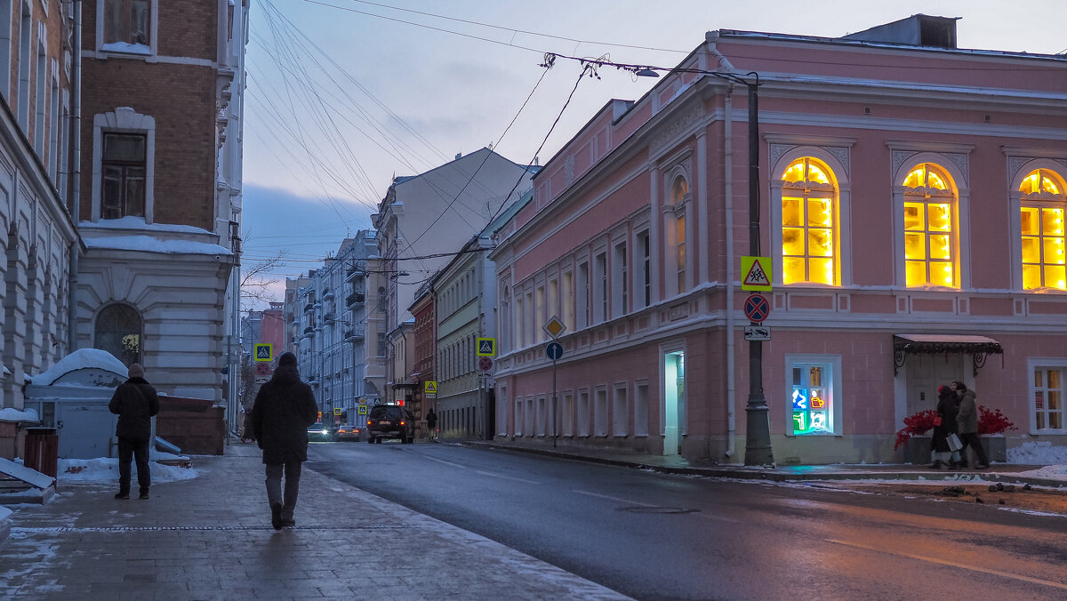 Зимний Вечер в Городе - юрий поляков