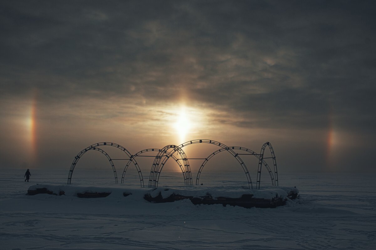 Солнечное Гало, Саратов, Волга, Утро! - Сергей В Солнечное Гало, Саратов, Волга, Утро! - Сергей В