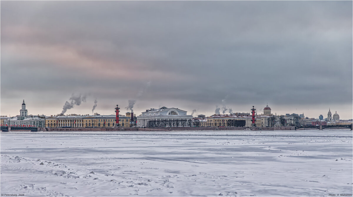 Стрелка Васильевского острова. - Александр Максимов Стрелка Васильевского острова. - Александр Максимов