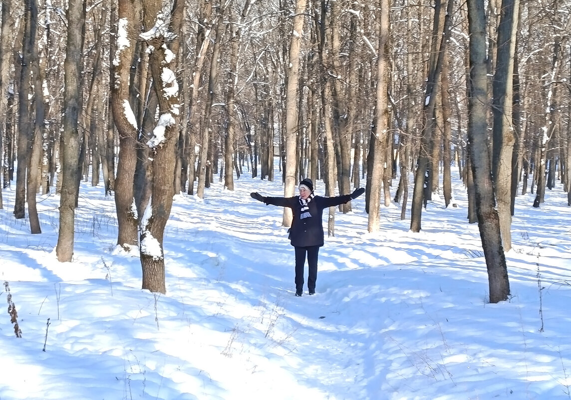 В парке. - Валентина  Нефёдова 