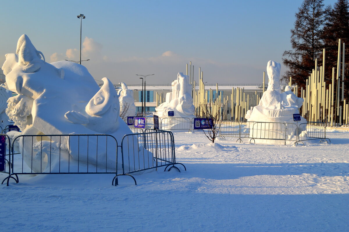 Сибирский конкурс - фестиваль снежных скульптур - Татьяна Лютаева