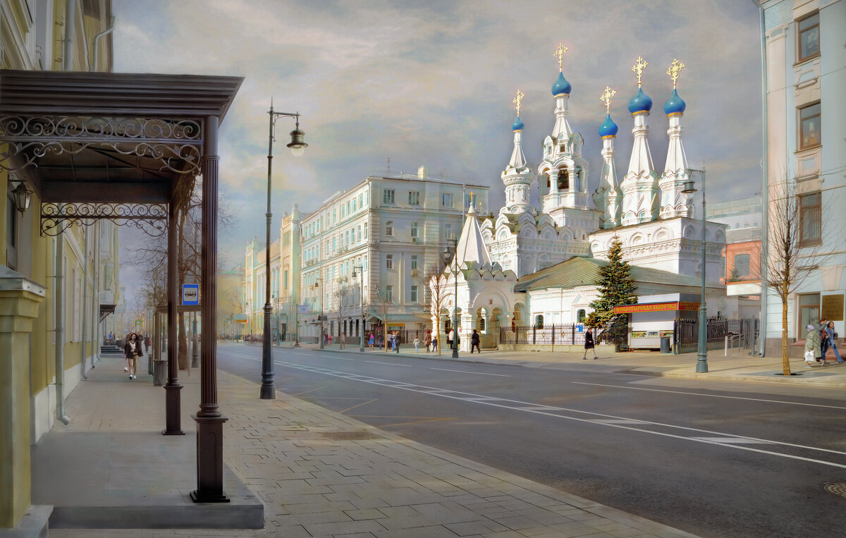 Москва. Храм Рождества Богородицы в Путинках. - В и т а л и й .... Л а б з о'в