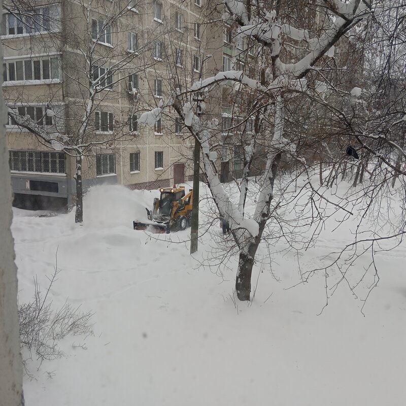 Убираем снег - Елена Семигина