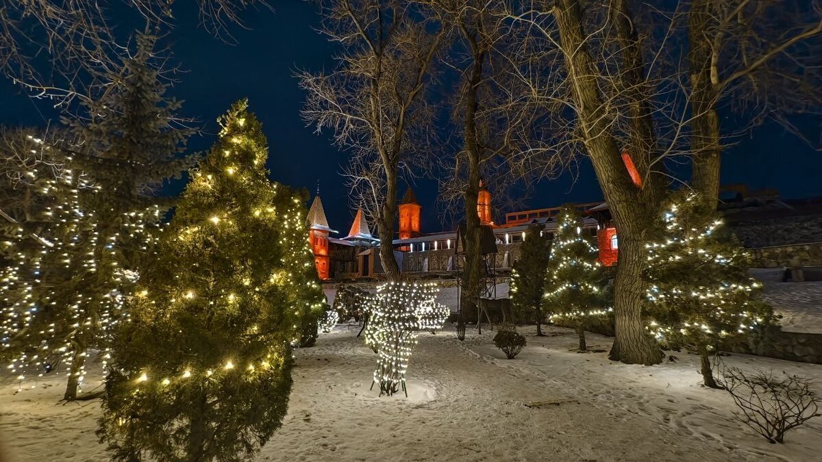 Парк Лога в зимние праздники - Мариша 