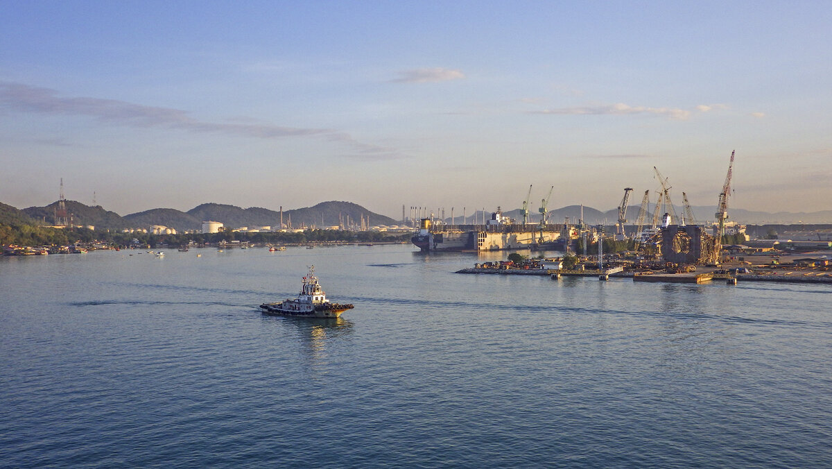 Лаем Чабанг. Старый порт. - Сергей Фомичев Лаем Чабанг. Старый порт. - Сергей Фомичев