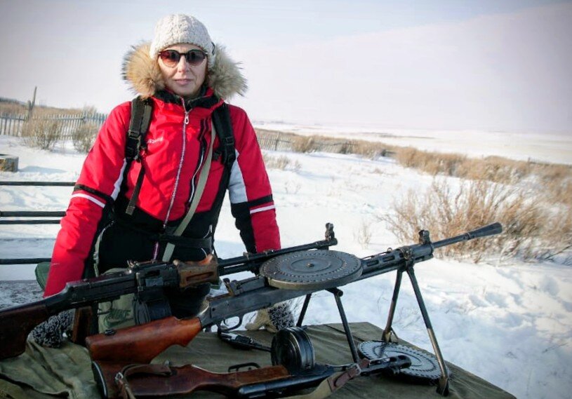 Пулеметчица - Георгиевич Пулеметчица - Георгиевич