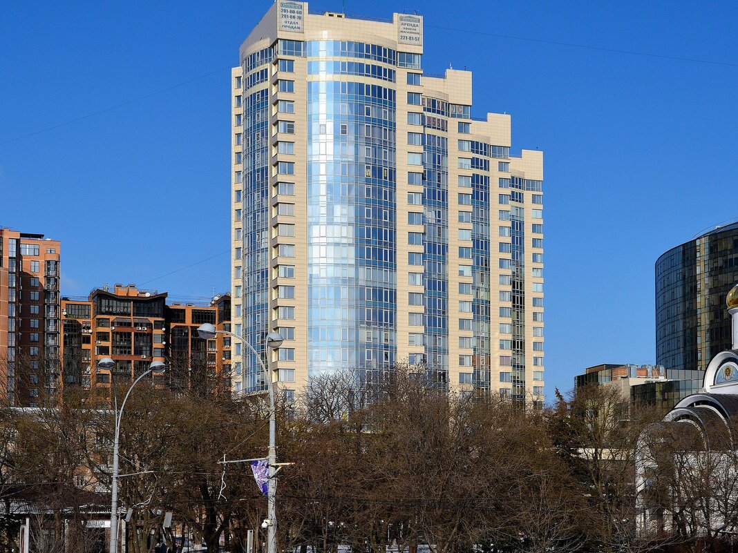 Ростов-на-Дону. Жилой комплекс "Ростов-Сити". - Пётр Чернега Ростов-на-Дону. Жилой комплекс "Ростов-Сити". - Пётр Чернега