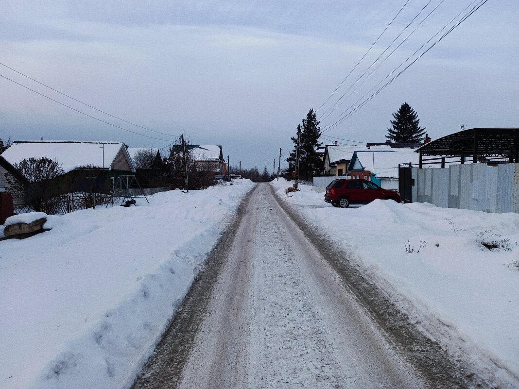 Деревенский снежный путь - Игорь Солдаткин