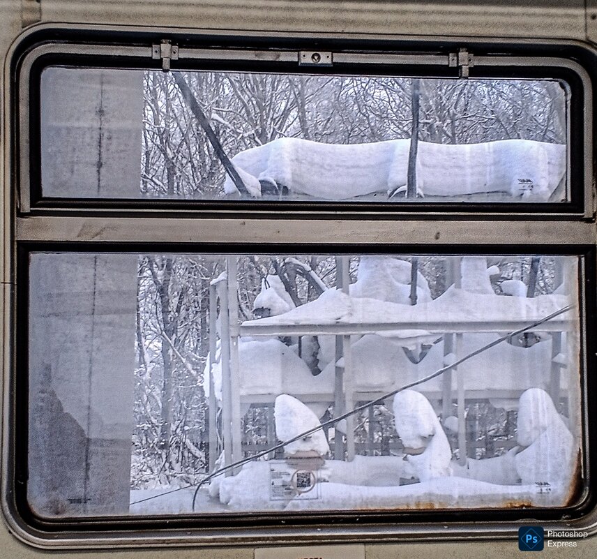 Вид из окна электропоезда - Юлия Денискина Вид из окна электропоезда - Юлия Денискина