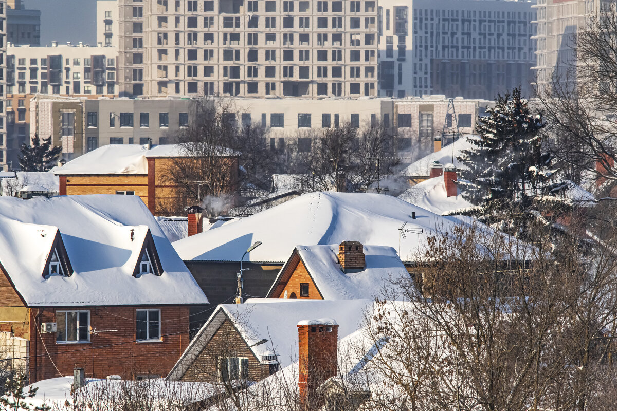 Контрасты этажности. - Петр Беляков