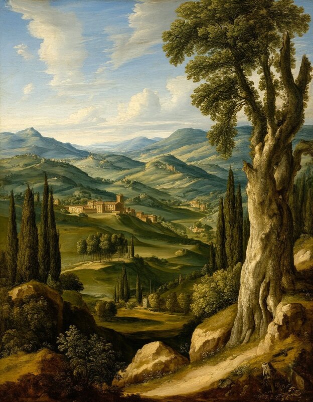 Пейзаж - Георгий Пичугин