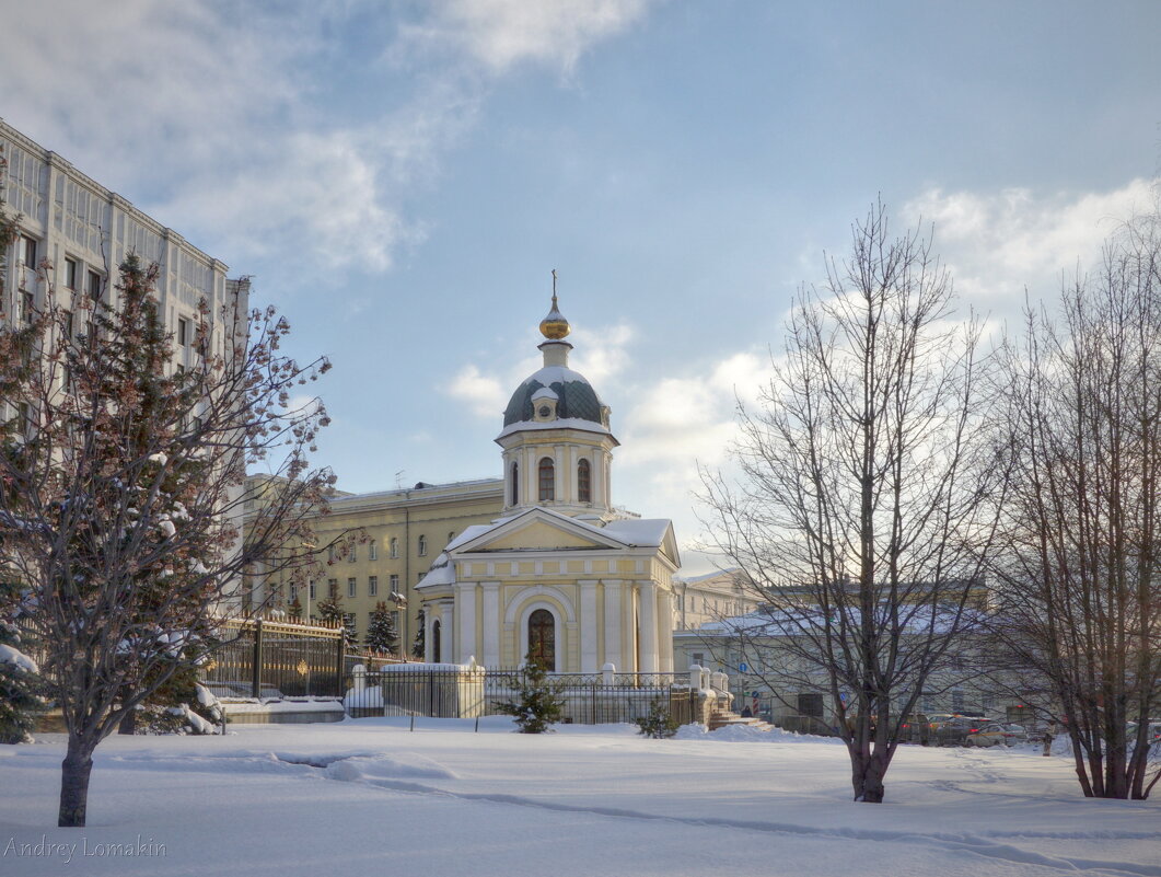 Храм-часовня Бориса и Глеба на Арбатской площади - Andrey Lomakin