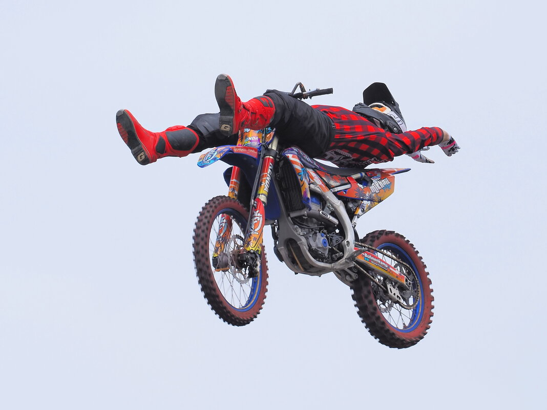 Так выглядит "отдых" в мотофристайле. - Евгений Седов