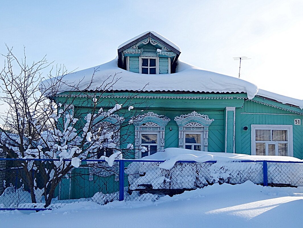 Деревенская зима - Наталья *** Деревенская зима - Наталья ***