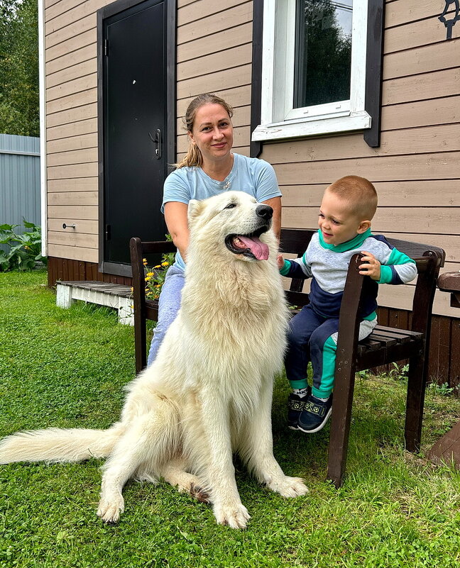 НАШ АРНИ, Я И МАМА С БРАТИКОМ. - Виталий Половинко