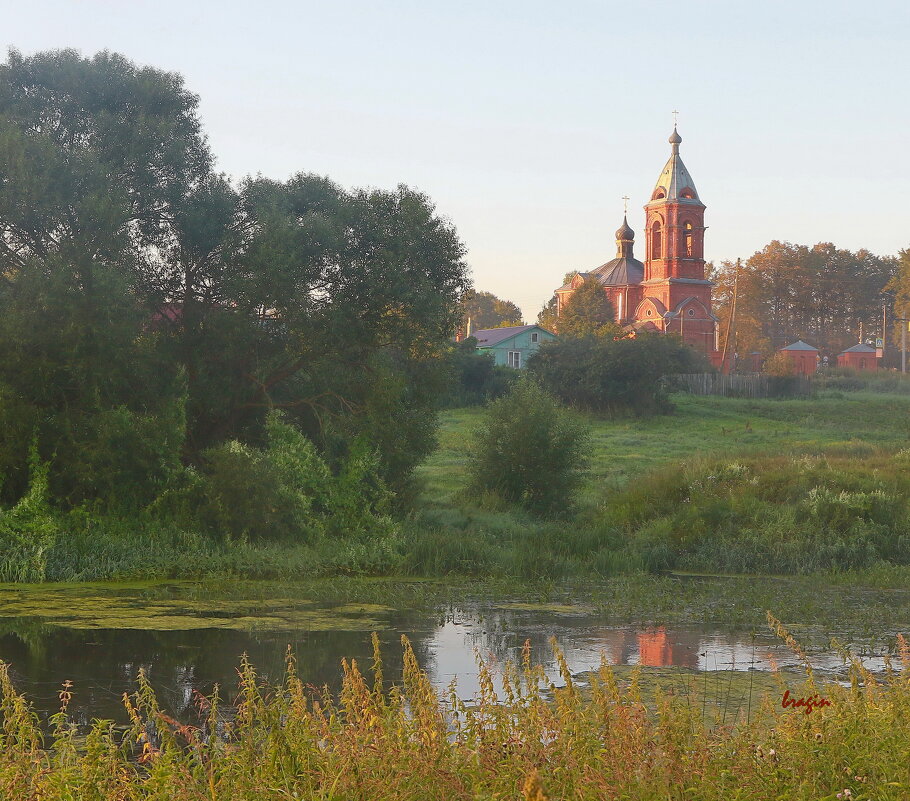 рано утром у реки... - Andrey Bragin 