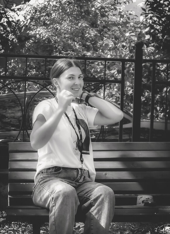 Незнакомка (чб) - Сергей Царёв