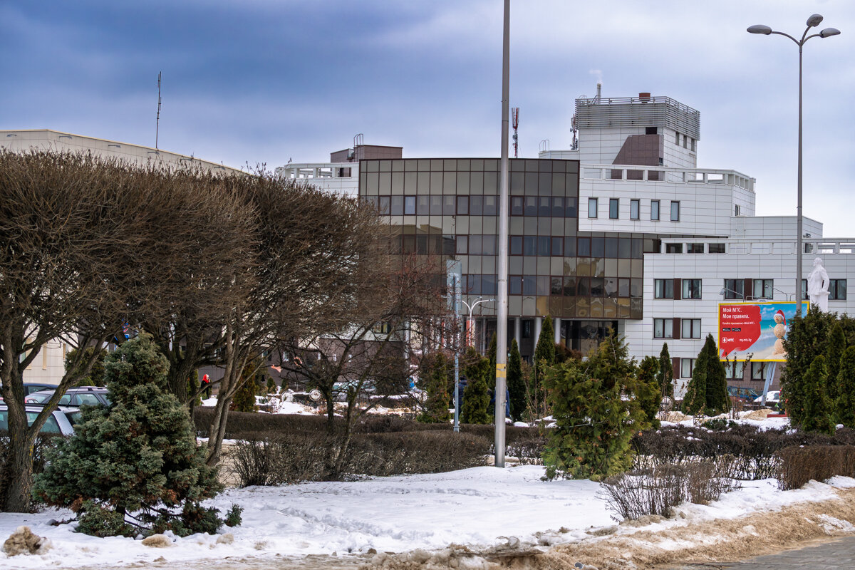 Привокзальная площадь в городе Жлобин - Игорь Сикорский