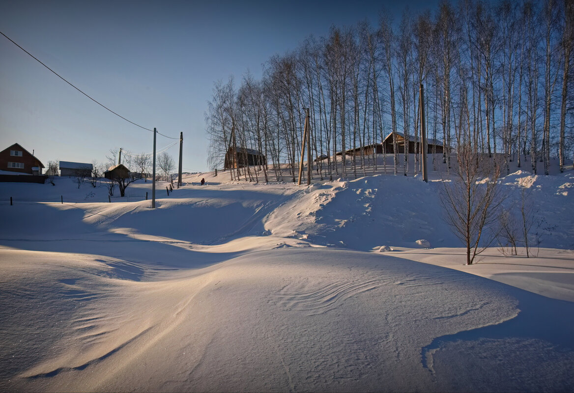 "Намело. Февраль"© - Владимир Макаров