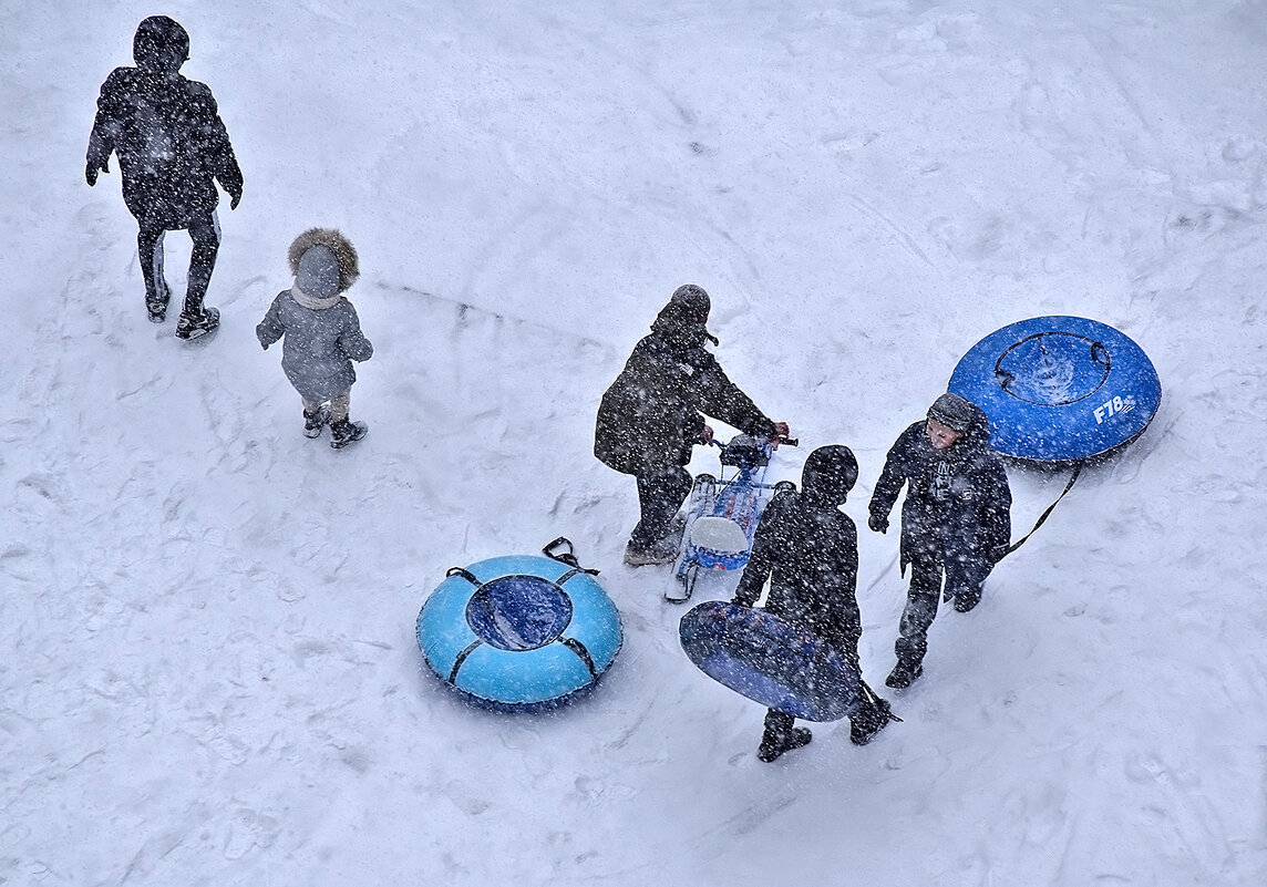 Снегопад - не помеха! - Валентина  Нефёдова 