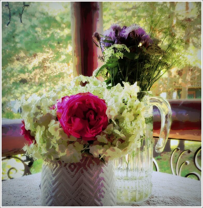 июльский букетик - Любовь 