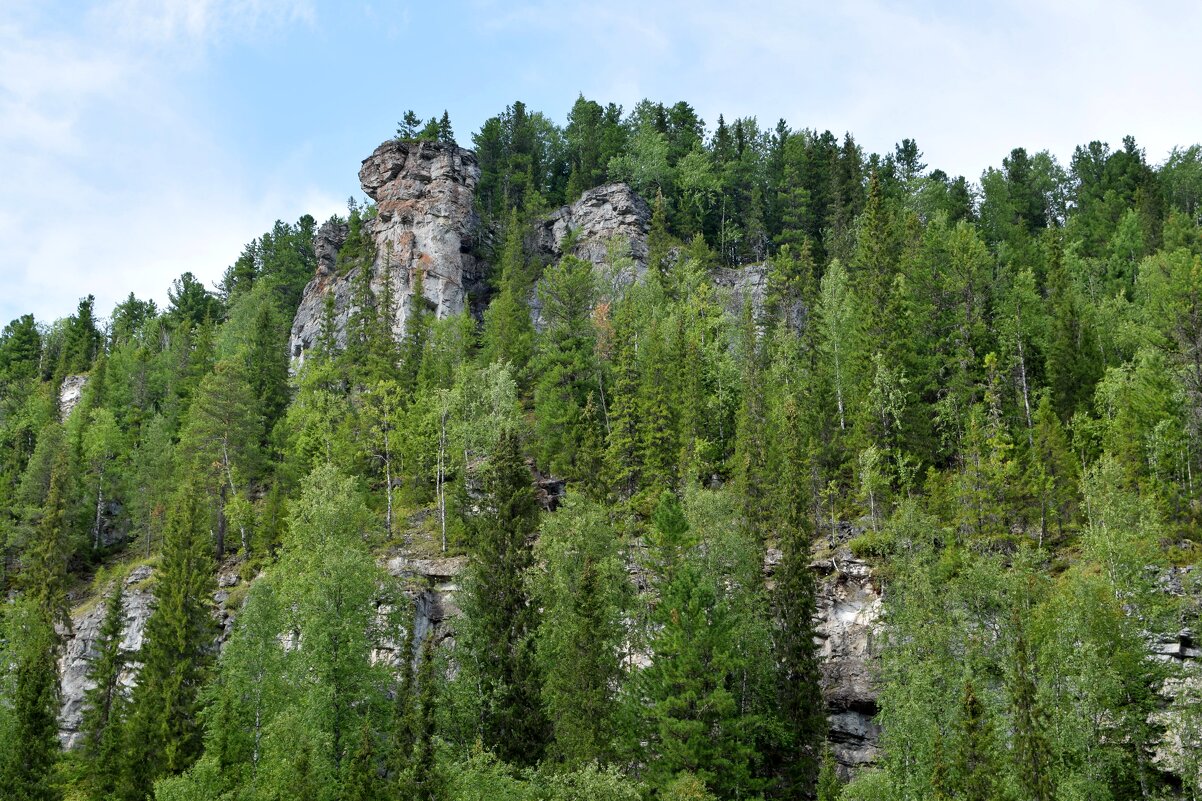 Скалы у реки. - ВикТор Быстров