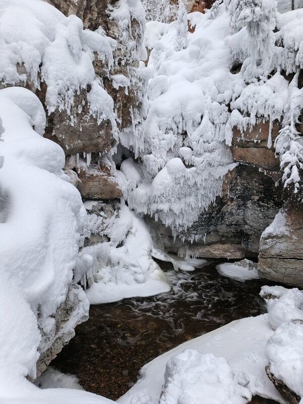 Зимний водопадик - Ольга Чистякова