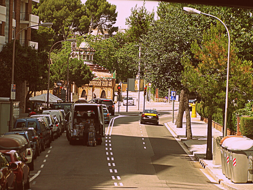 По Барселоне на автобусе. - Владимир Драгунский