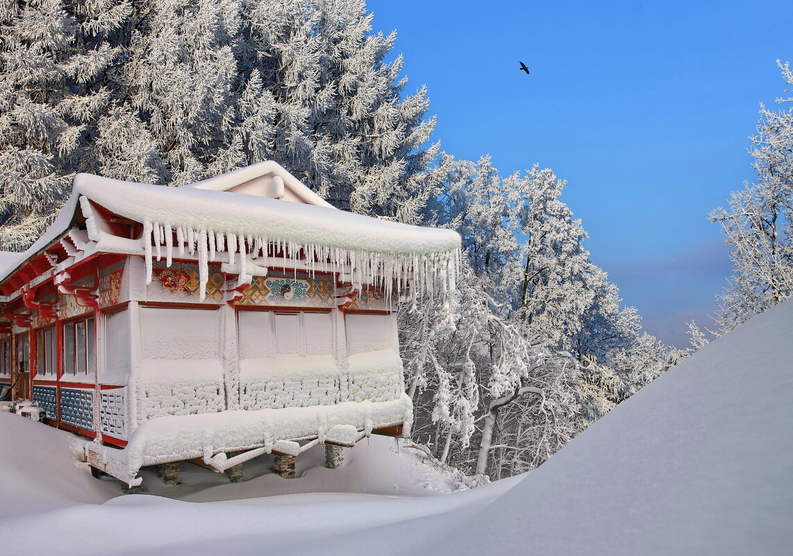 Зима в китайском стиле. - Николай Рубцов