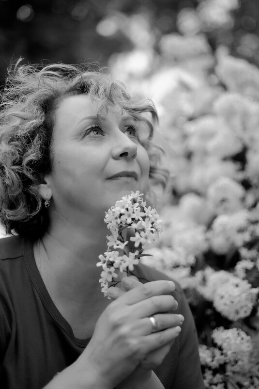 Ч/Б - Натали Королева