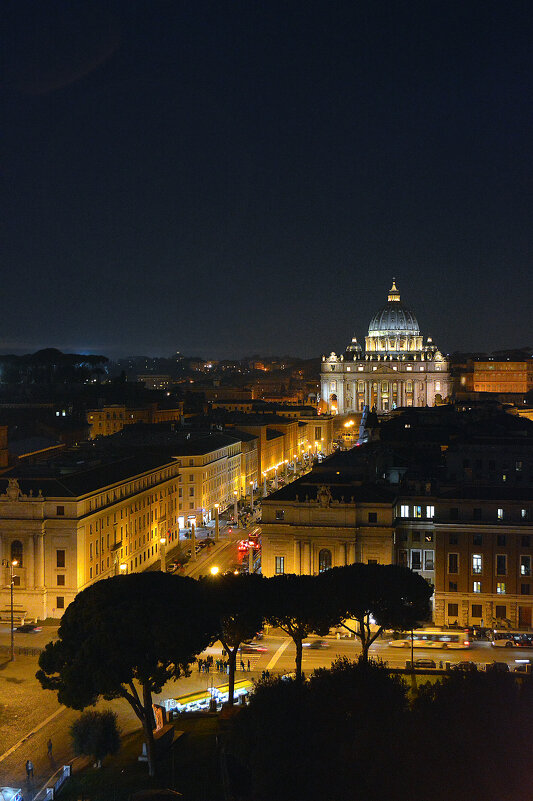 Рим. Вид на собор св. Петра. - Константин Белоногов